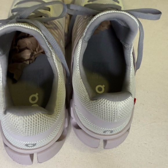 On Running Women's Sneakers - White and Light Pink - Picture 6 of 10